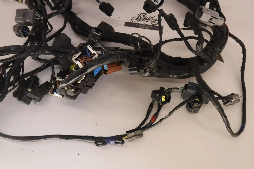 Triumph Tiger Explorer 2013 fabricante de equipos originales arnés de cableado motor telar de cable Foto 3 de 4