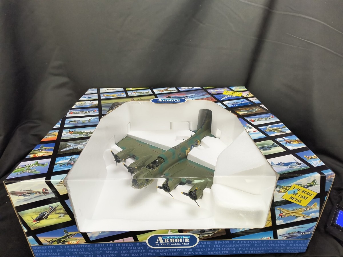 Die Cast Franklin MINT Armour Collection B17 Bomber Memphis Die Cast Franklin MINT Armour Collection B17 Bomber Memphis