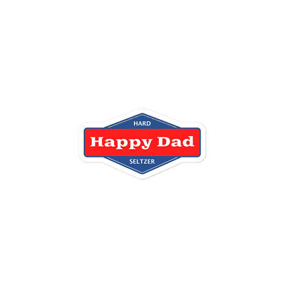 Happy Dad Seltzer Stickers Ebay