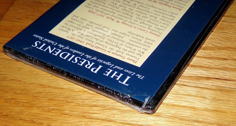 The Presidents 1945 - 2008 Truman to Bush (DVD, 2010) Wives History ...