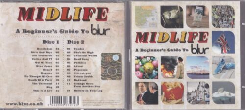 BLUR Midlife: A Beginner's Guide To Blur DOPPIO CD 25 TRACKS E00109 - Foto 1 di 1