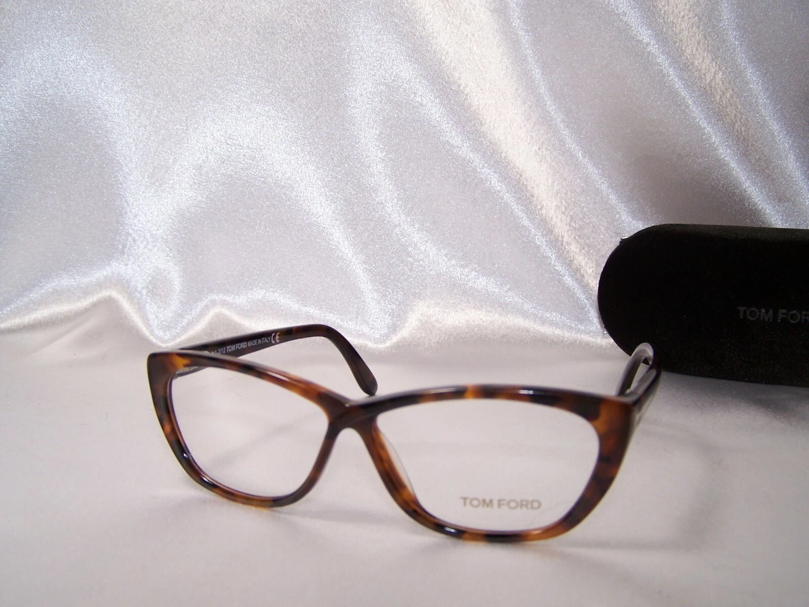 TOM FORD TF 5227 052 Havana 54 10 130 Eyeglasses New Authentic Italy