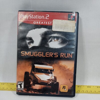 Smuggler's Run (2000) - Playstation 2 PS2 Rockstar Racing Video Game - Complete