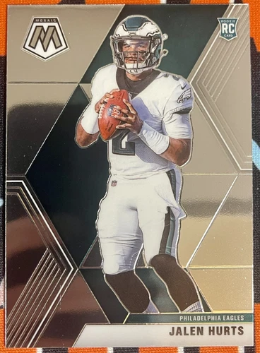2020 Panini Mosaic Football Jalen Hurts RC Rookie #222 Eagles
