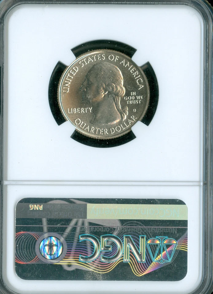 2014 D GREAT SMOKY MOUNTAINS QUARTER NGC MS67  MAC PL  . - Image 2 of 2