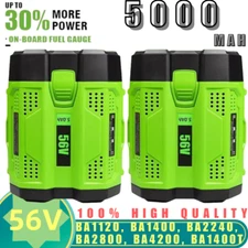 5.0Ah Battery for EGO 56V Batttery BA2800 BA4200  BA1400 Lithium-Ion Battery