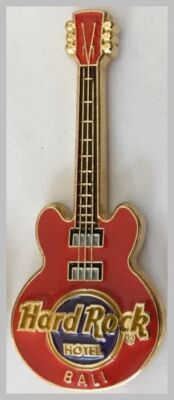 Hard Rock Cafe - 3D Core Guitar Pin Bali Hotel
