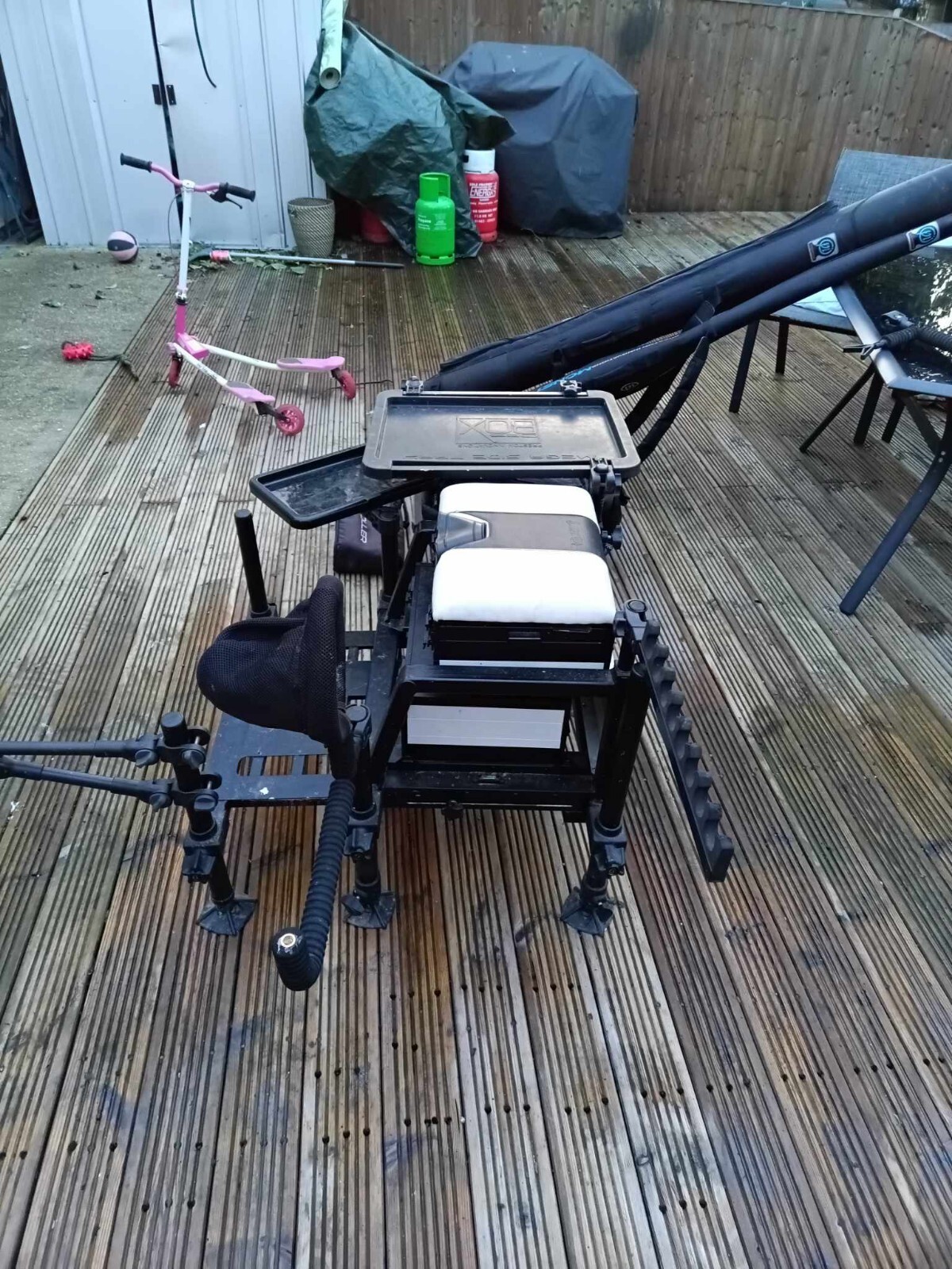 sensas fishing seat boxes eBay