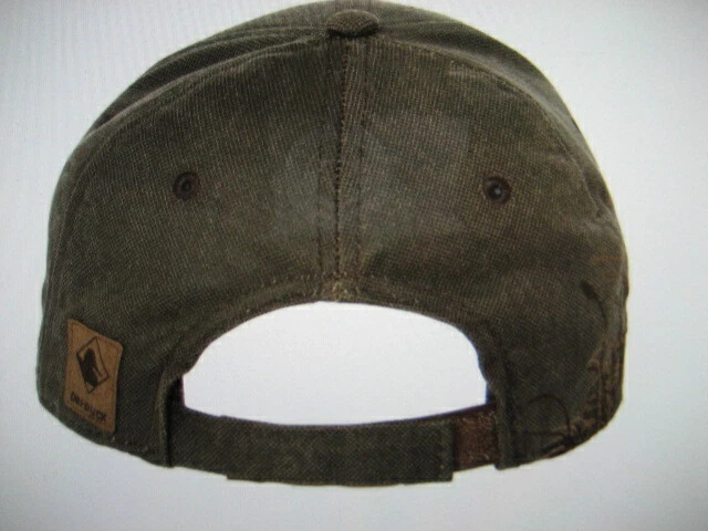 DRI-DUCK * WAXY-* DESIGN BUCK EMBROIDERED  RICHLY DETAILED NATURE SCENE free del - Image 2 of 2