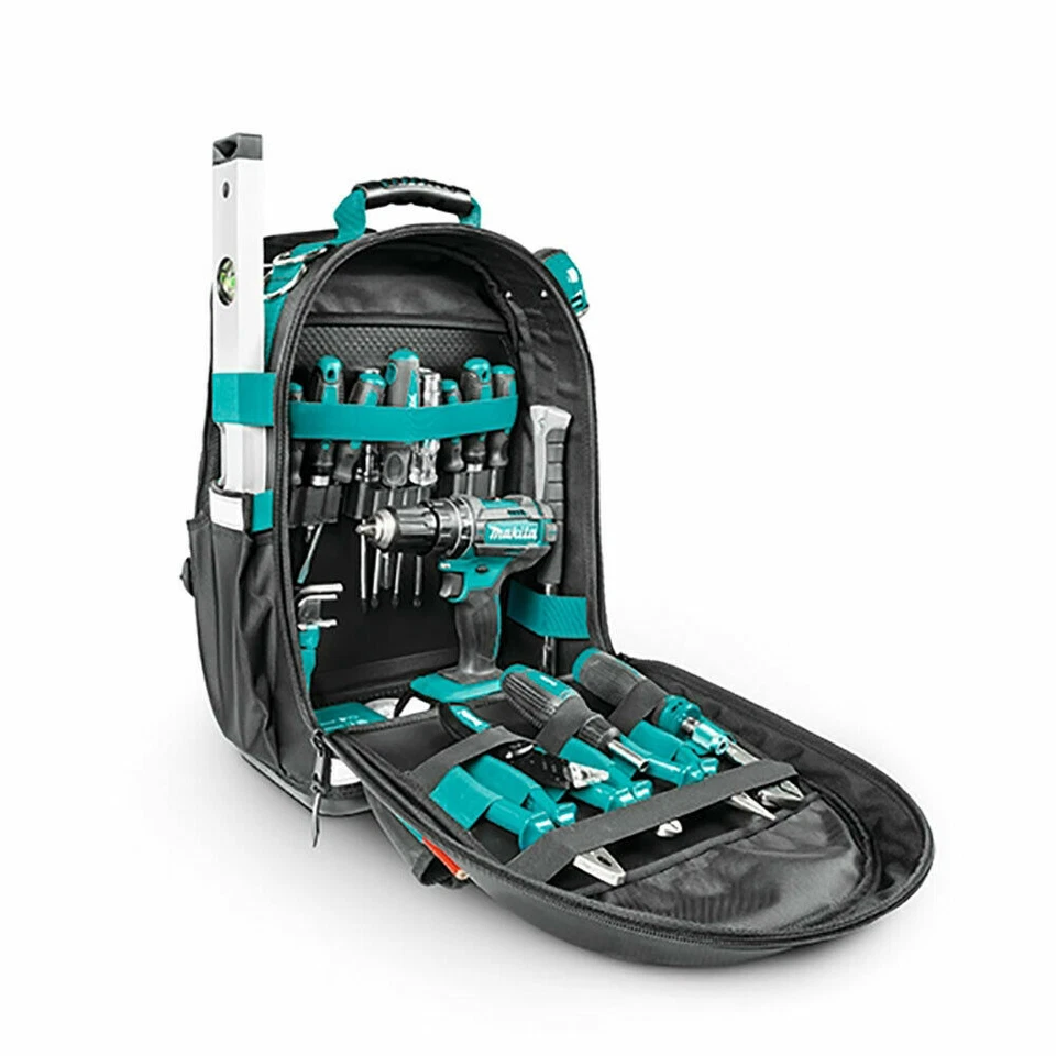 Makita E-05511 Mochila Organizador de Herramientas 22.3L Capaz de Sostener hasta 50 Herramientas Foto 2 de 3