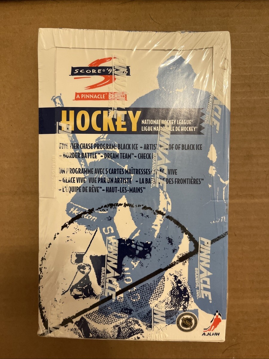 1995-96 Score Pinnacle Hockey Factory Sealed Box 48 Packs