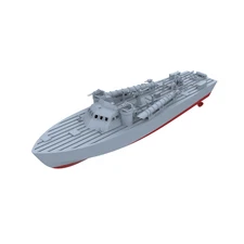 SSMODEL 1/72 Military Model Kit Britain Higgins 78ft MTB-422 Full HULL