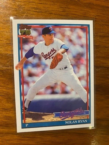 Nolan Ryan 2026 Topps Series 1 Topps 1991 # T91-97 Texas Rangers