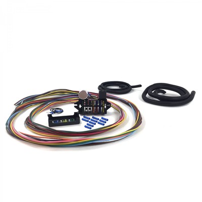 Ultimate 12 Fuse 12v Conversion Wire Harness  46 1946 Ford Delivery rat truck