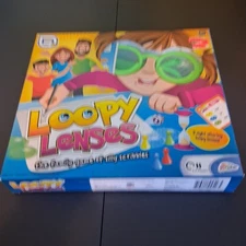 2018 Loopy Lenses Board Game Of Googly Eyed Scribbles 6+ Family Missing Pcs READ