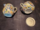 Paisley design ceamer and sugar bowl — photo 1