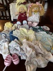 Cabbage Patch Doll Kid lot 2 clothes shoes pacifier Coleco butterscotch pony IC