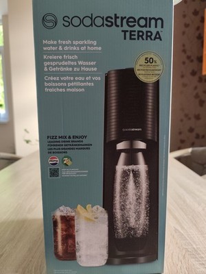 SodaStream Terra Trinkwassersprudler - Schwarz