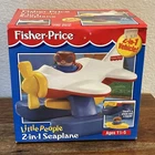 Vintage Fisher Price Little People 2-in-1 Seaplane & Kayak 1995 Mint Sealed Box