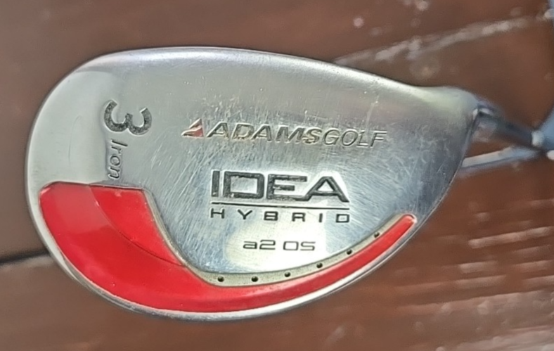 Adams Idea A2OS Golf 3 Iron Hybrid Pro Launch HL R-Flex Shaft 40