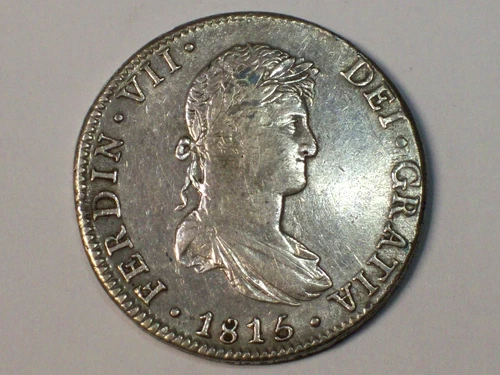 1815 Mexico 8 Reales — photo from the most recent tracked eBay sale