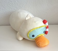 Miniso Diving Duck Ente mit Taucherbrille Plüschier Stofftier Plüschkissen