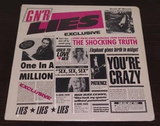 GUNS N' ROSES G N' R Lies LP / RARE COLOMBIA 1st PRESSING / STILL SEALED COPY!!!