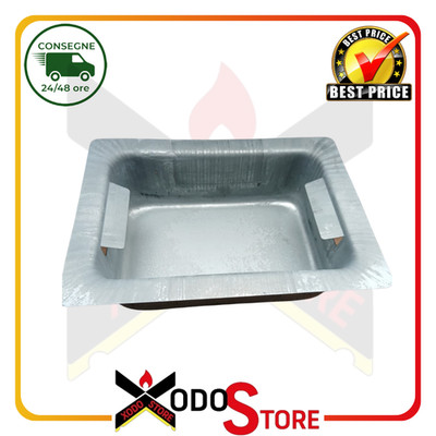 Schublade Asche PALAZZETTI 30 × 22 CM 165120020 Stahl Verzinkt