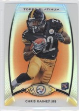 2012 Topps Platinum Rookie Retail Orange Refractor Chris Rainey #114 0f8
