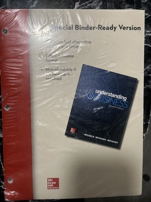 New Understanding business 11th edition nickels mchugh binder Edition Loose Leaf