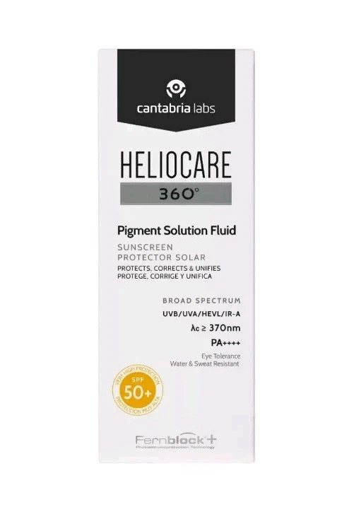 Cantabria Labs Heliocare 360 Pigment Solution Fluid SPF50 50 ml White