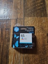 HP 65XL Tri-Color Genuine Ink Cartridge EXPIRED New Sealed