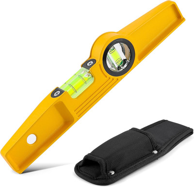10 Inch Aluminum Die-Cast Magnetic Torpedo Level, Magnetic Professional Scaffold