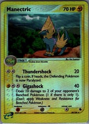 Manectric 39/109 EX Ruby & Sapphire Reverse Holo