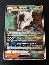 Pokemon Alolan Marowak GX SM187 Black Star Promo Holo Sun & Moon 2019 on eBay