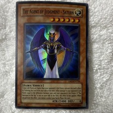  The Agent of Judgment Saturn DR2-EN118 Holo Effect Konami