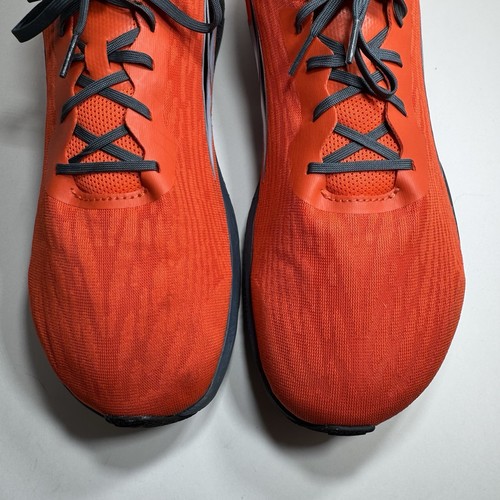 Altra Rivera Men’s Size 14 Orange Gray Running Shoes FootShape AL0A4VQL880 - Picture 10 of 15