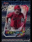 2025 Bowman's Best Tek Blue Refractor /75 #BT-3 Mike Trout