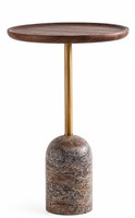 Beistelltisch Stil Modern Farbe Braun Neu Praktisch Wohnzimmer Bequem