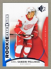 2025-26 SP Hockey Rookie Authentics Blue, Numbered & Jersey - You Pick List