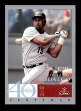 RICHARD HIDALGO 2003 UD 40 MAN FORTYMAN #371 RARE PARALLEL #07/40 BF8590