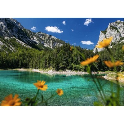 RAVENSBURGER Puzzle Grüner See, Tragöß, Österreich 1000 Teile