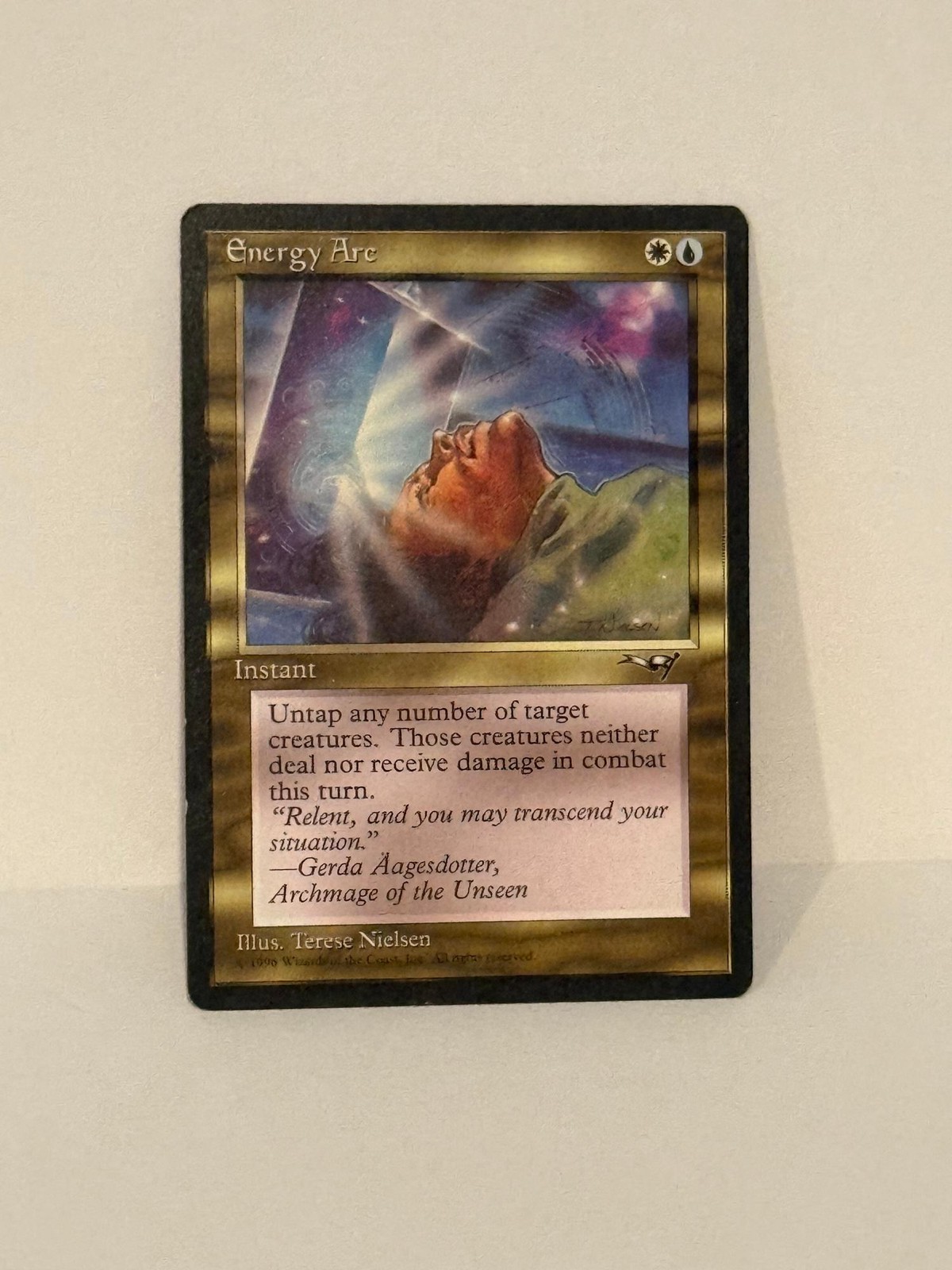 Energy Arc Uncommon Alliances Magic: The Gathering LP