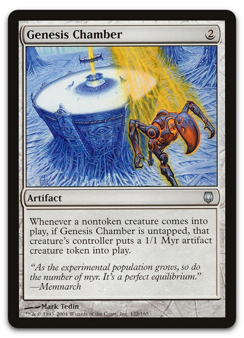 Genesis Chamber #122 (NM) Darksteel DST Magic MTG