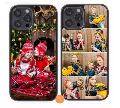 Personalisierte Handyhülle Foto individuell für iPhone 17 16 15 14 13 12 11 PRO Samsung