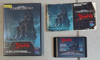 DRACULA -Spiel zum Kinofilm-guter Zustand  OVP  Mega Drive  PAL  SEHR SELTEN