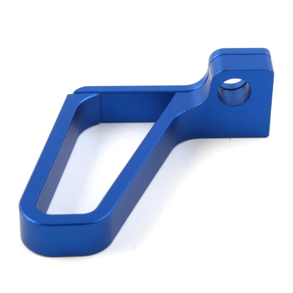 1x Abrazadera de manguera de línea de freno CNC azul para Yamaha YZ125/250 YZ250F/450F YZ250X YZ125X Foto 4 de 4