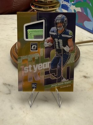 JSN Gold /10 Rookie 2024 Panini Donruss Jaxon Smith-Njigba First Year Fyf-Jsn