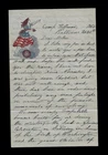 CIVIL WAR LETTER - 5th Maryland Vols - Troop Parade & Flags in Baltimore CONTENT