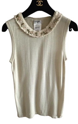 CHANEL Sleeveless Tops for Women for sale | eBay